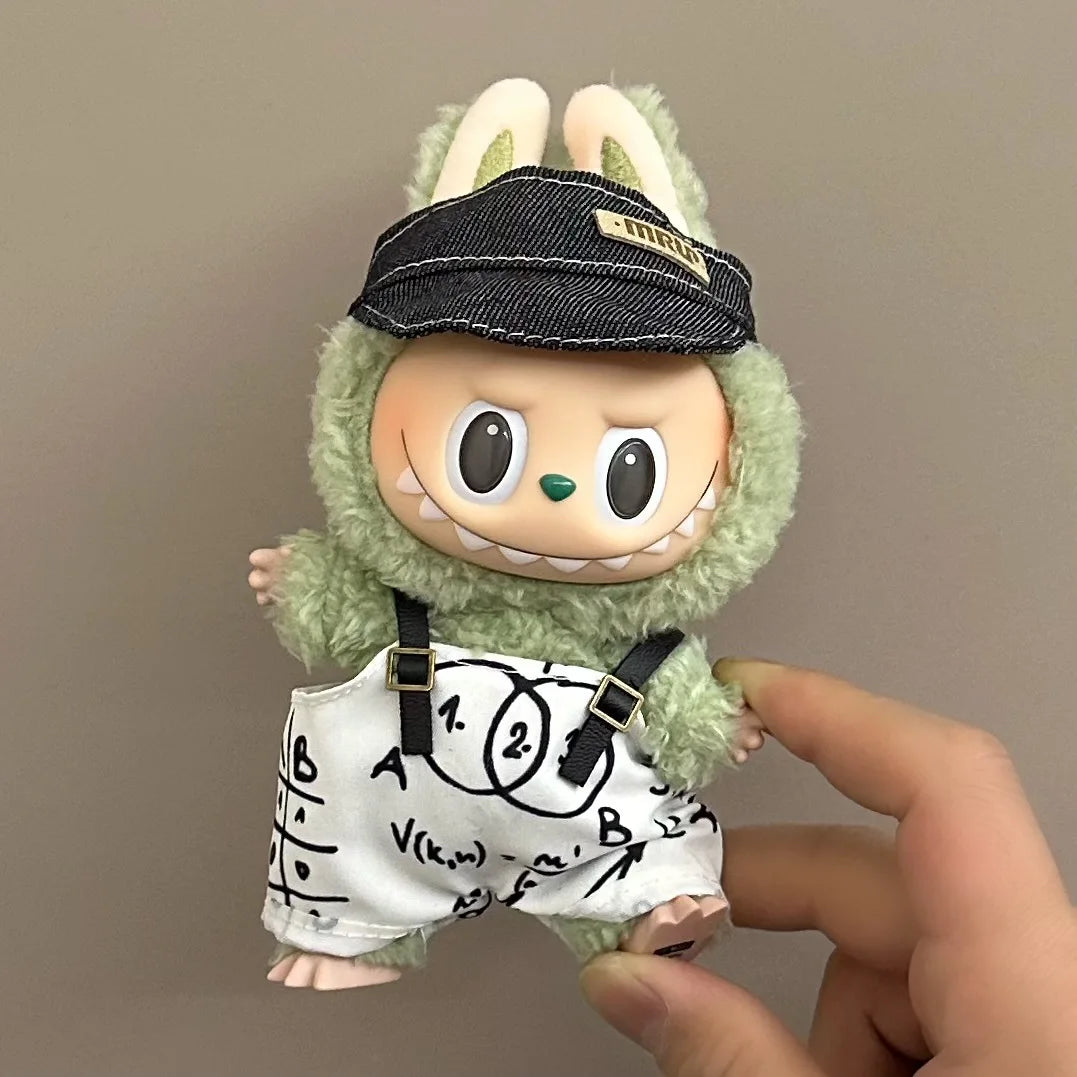 Trendy Casual Suit Ropa Labubu for 17cm Labubu Outfit Mini Doll’s Clothes Multi Style Cute Doll Accessories