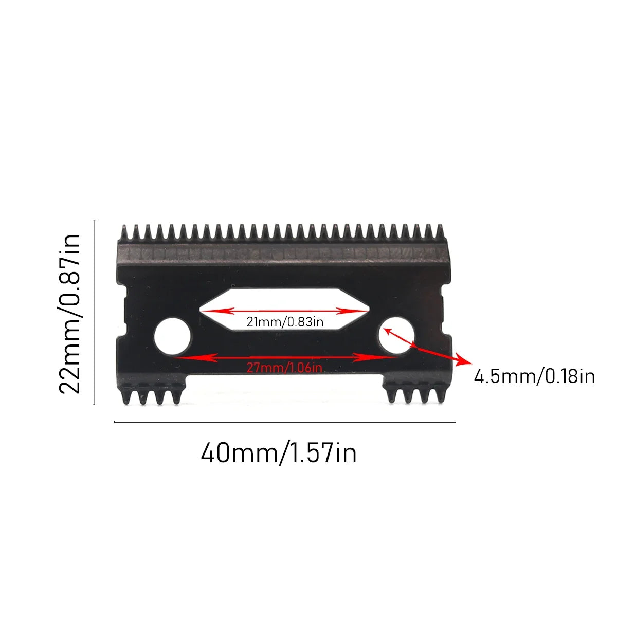 Professional Hair Clipper Accessories for Madeshow/WAHL/MRD/Gamma/SC/JRL KM-90-4 DLC FADE Special Blade Replacement Cutter Head