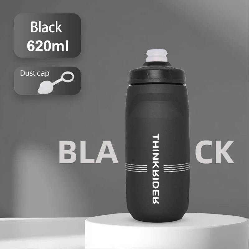 ThinkRider Bicycle Bottle MTB Road Bike Water Bottle Outdoor Sports Plastic Portable Large Capacity Drink Cycling Water Bottle