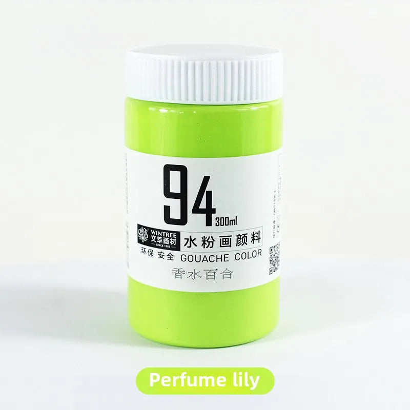 Gouache Paint Super Gouache Color 300ml Single Pack Art Class Non-toxic Beginner Pigment Art Student Special Large Bottle