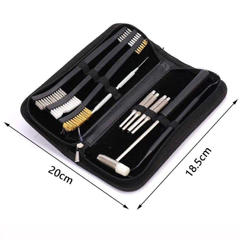 Universal Gun Cleaning Kit Hunting Rifle Pistol Shotgun Handgun Cleaning Tool