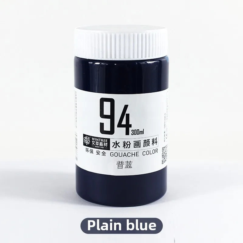 Gouache Paint Super Gouache Color 300ml Single Pack Art Class Non-toxic Beginner Pigment Art Student Special Large Bottle