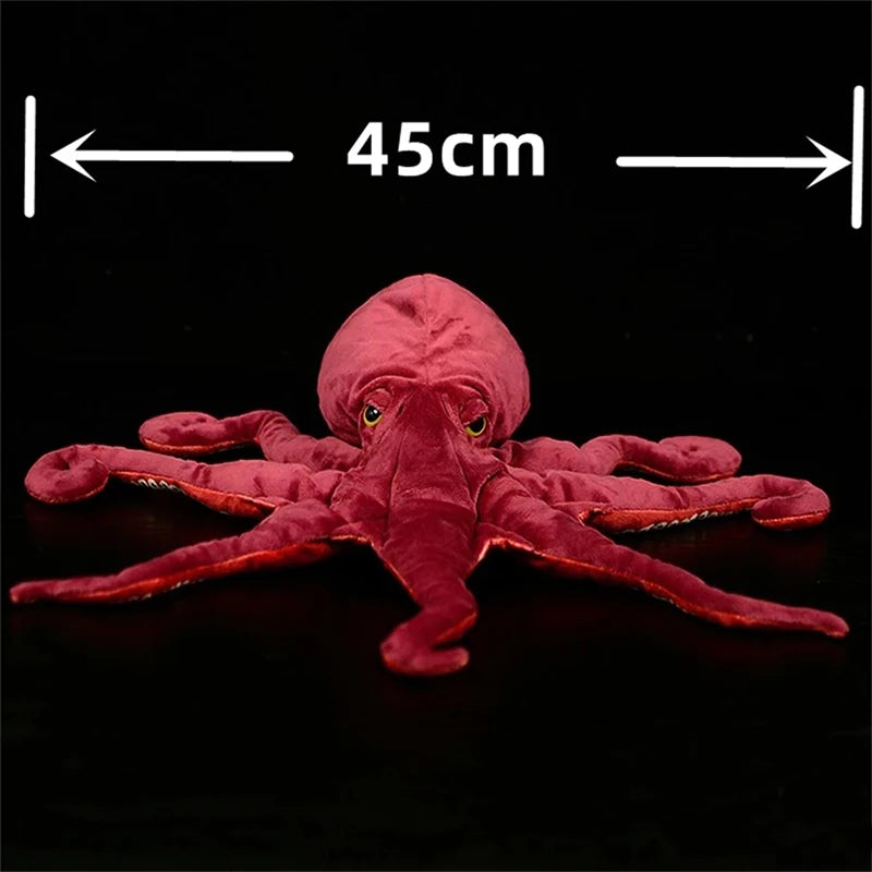 Soft Isopod Octopus Fish Stuffed Toys Realistic Aquarium Sea Animals Manta Nautilus Goblin Shark Plush Toy Gifts
