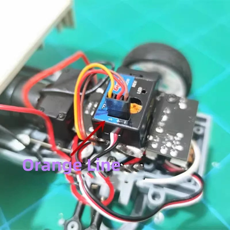 Gyroscope WPL D12 D22 D32 D42 Drift Auxiliary Gyro High-speed 1/10 RC Car Drift Racing Car Upgrade Parts Accessories