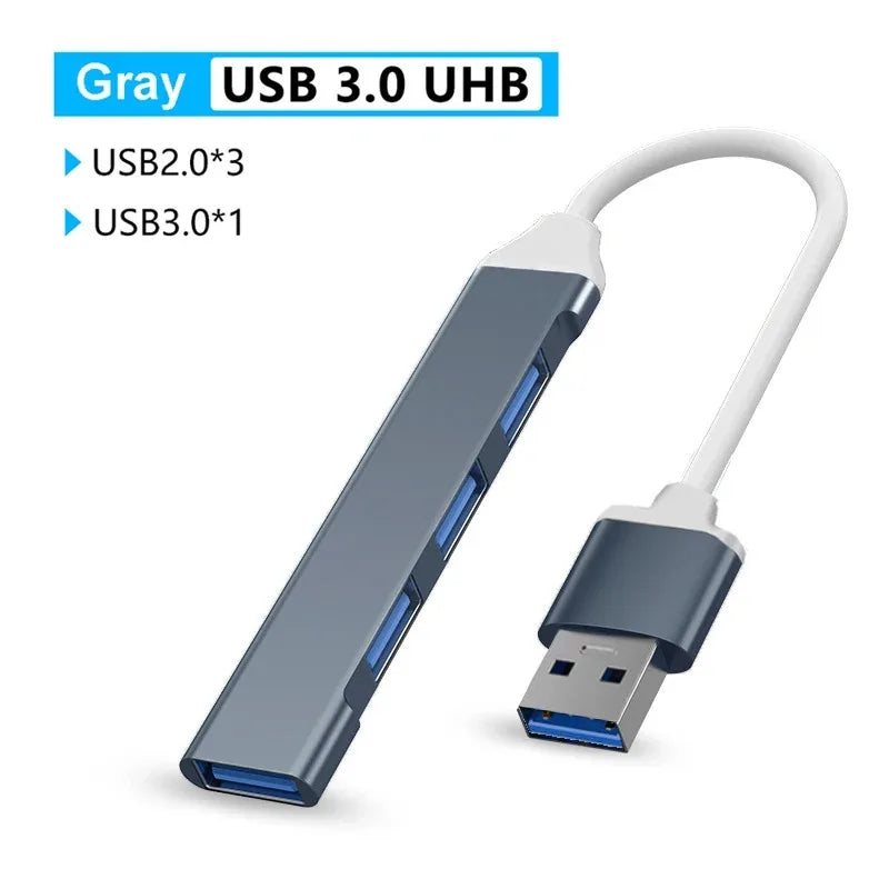 USB HUB USB C Type C HUB USB 3.0 2.0 Adapter Multi Splitter High Speed 5Gbps For PC Macbook Docking Station Computer Accessories