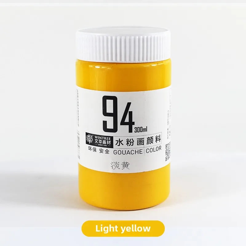 Gouache Paint Super Gouache Color 300ml Single Pack Art Class Non-toxic Beginner Pigment Art Student Special Large Bottle