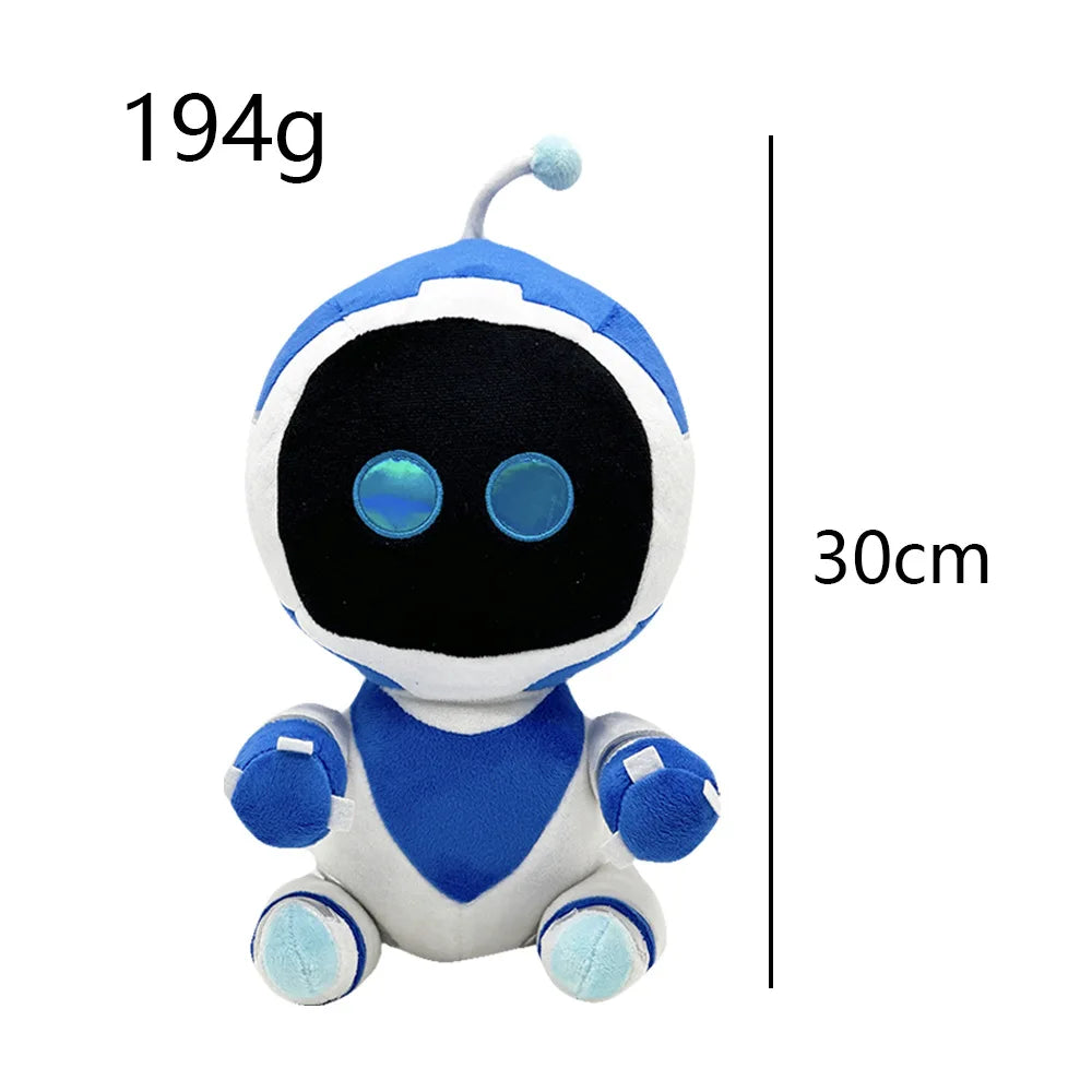 hot 30cm Cute Robot Plush Toys Soft Stuffed Doll Cartoon Creative Room Decoration Pillow for Children Birthday Christmas Gifts