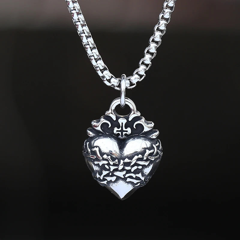 2024 New Stainless Steel Long Choker for Men Tree Of Life Necklaces & Pendants Viking Jewelry Cadenas Para Hombre Lucky Gift