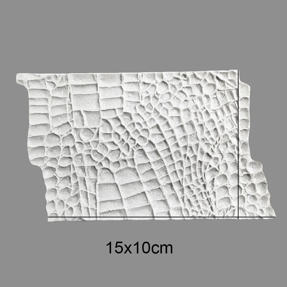 Pottery mold Stone Wall Mold Texture Bark Brick Wall Silicone Printing Mold Simulation Clay Texture Stone texture