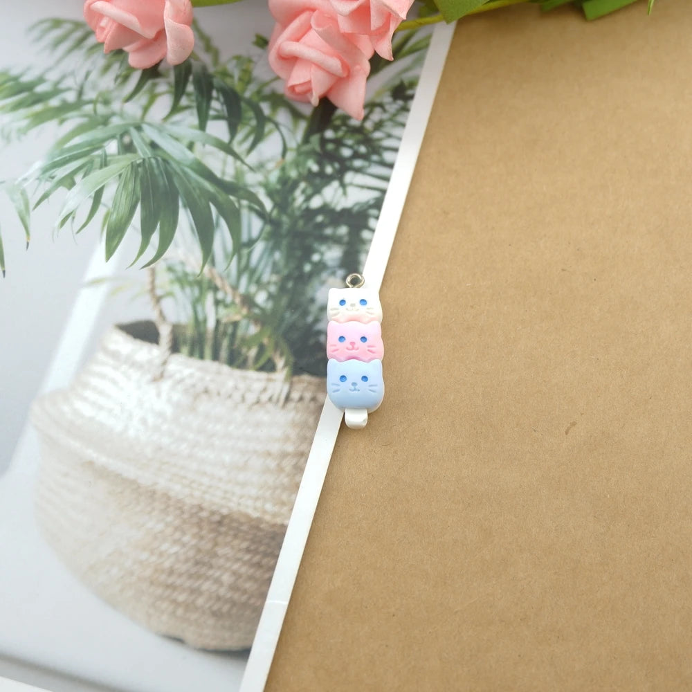 Cute Cartoon Cat Frog Charms for Earring Bracelets Jewelry Making DIY Pendants Wholesale Bulk