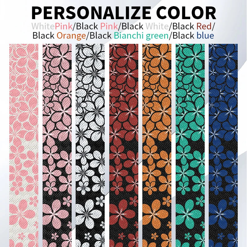 BUCKLOS Road Bike Handlebar Tape EVA+PU Non-slip Shock Absorption Handlebar Tape Flower Bar Tape Waterproof Bycicle Accessories