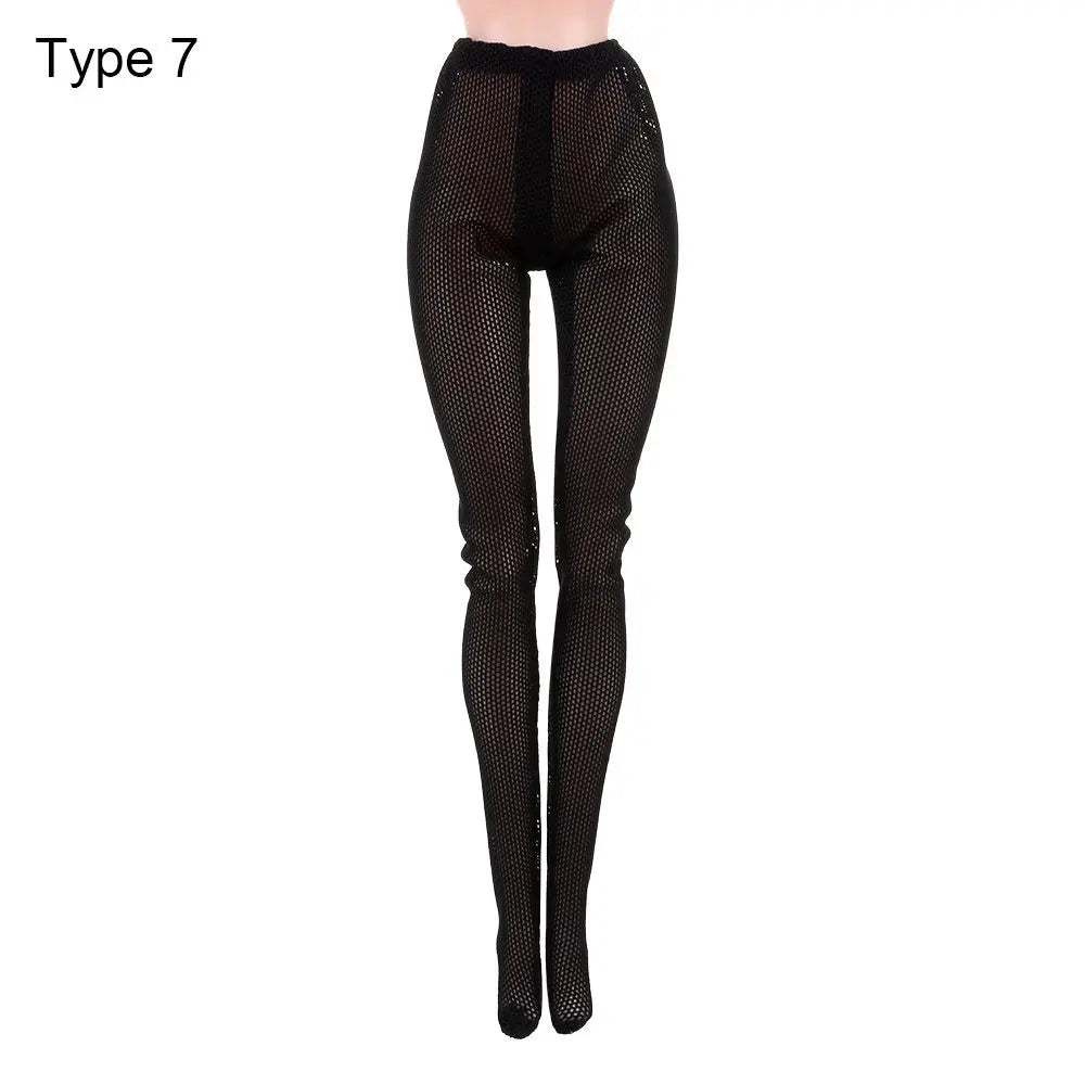 Doll Silk Stockings Miniature Pantyhose Toys Panty hose Elastic leggings Suits Bottoms Socks Fishnet Tights Dolls Accessories