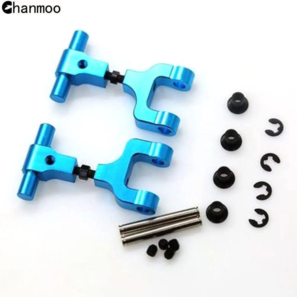 TT-02 Modification Accessory Kit Metal Swing Arm Steering Cup CVD Bumper Motor Base for 1/10 RC Car Tamiya TT02 Upgrade Parts