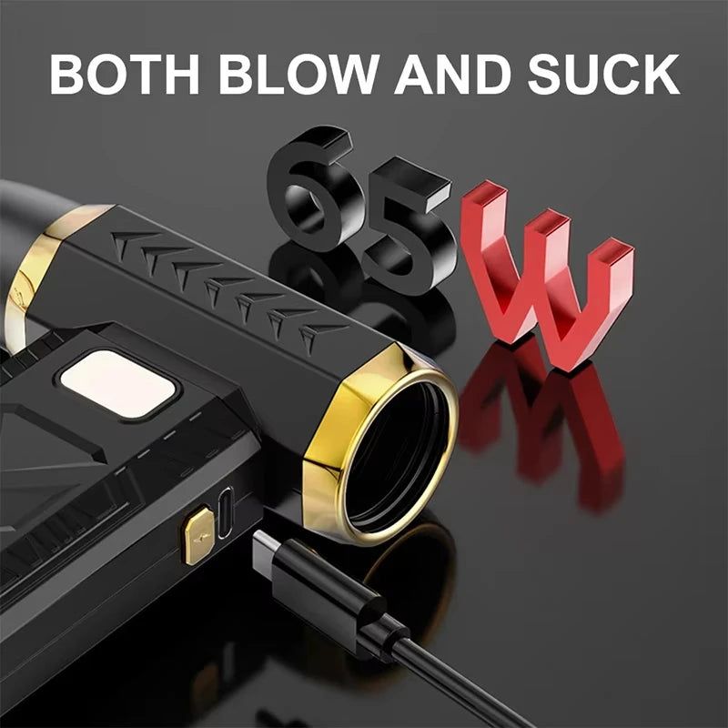 Midea Violent Fan 1000000RPM 2in1 Super Powerful Air Blower Vacuum Blowing Suction For Dust Cleaner Brushless Turbo Strong Wind