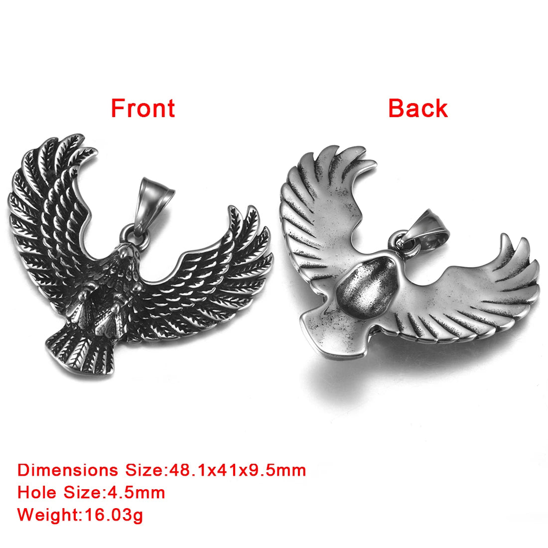 316L Choice Stainless Steel Viking Skull Animal Vintage Pendant for Men Necklace Bracelet DIY Accessories Finding Jewelry Making