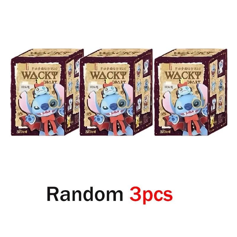 Stitch Has to Take a Bite No Matter How Sleepy It Is GenZ Street Series Mystery Box Funny Diary Mystery Box Children's Toys