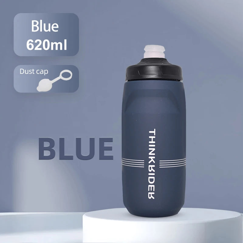 ThinkRider Bicycle Bottle MTB Road Bike Water Bottle Outdoor Sports Plastic Portable Large Capacity Drink Cycling Water Bottle