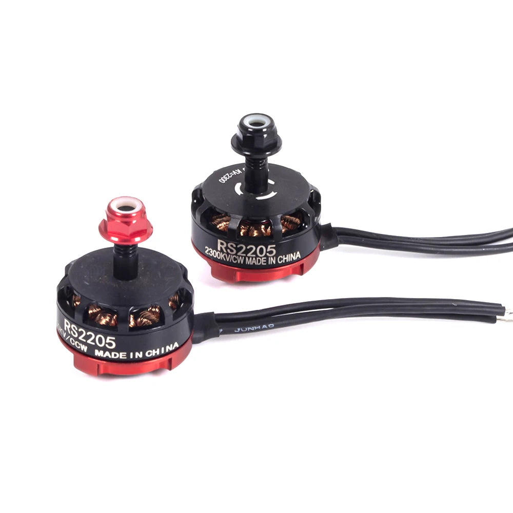 RC RS2205 2205 2300KV CW CCW Brushless Motor for 2-6s 20A/30A/40A ESC FPV RC QAV250 X210 Racing Drone Multicopter