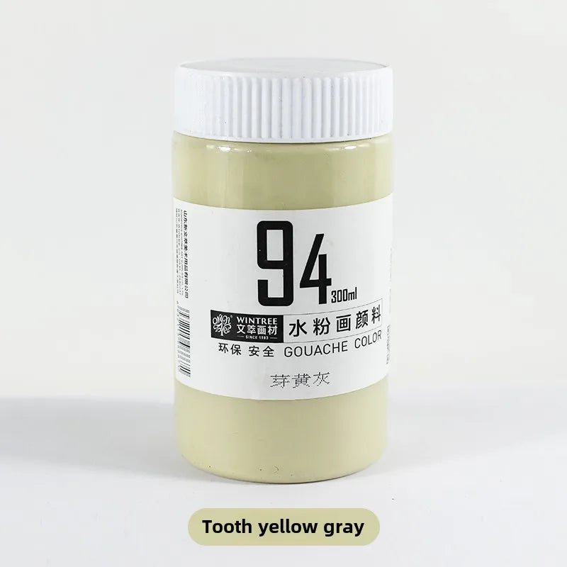 Gouache Paint Super Gouache Color 300ml Single Pack Art Class Non-toxic Beginner Pigment Art Student Special Large Bottle