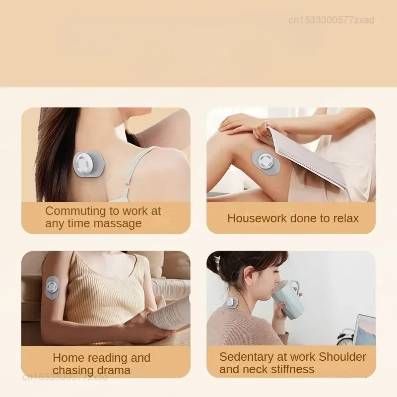 Youpin Pocket Intelligent Massage Patch Cervical Massager Portable Shoulder and Neck Multifunctional Massager Home Fascia Patch