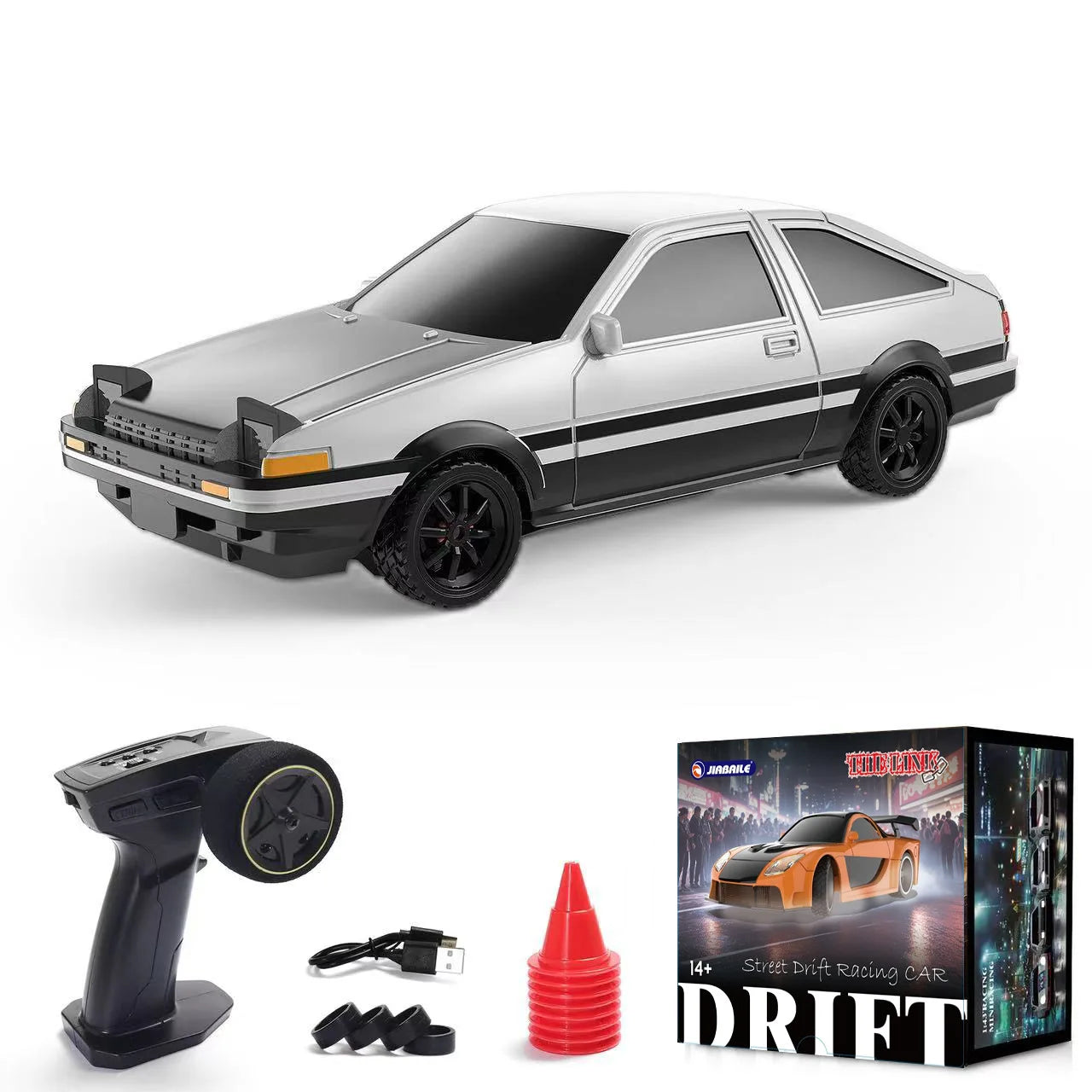 Hot Sales New With Gyroscope Jiabaile 1:43 Mini Four-Wheel Drive Drift Remote Control Car Full-Scale Professional Rc Racing Car