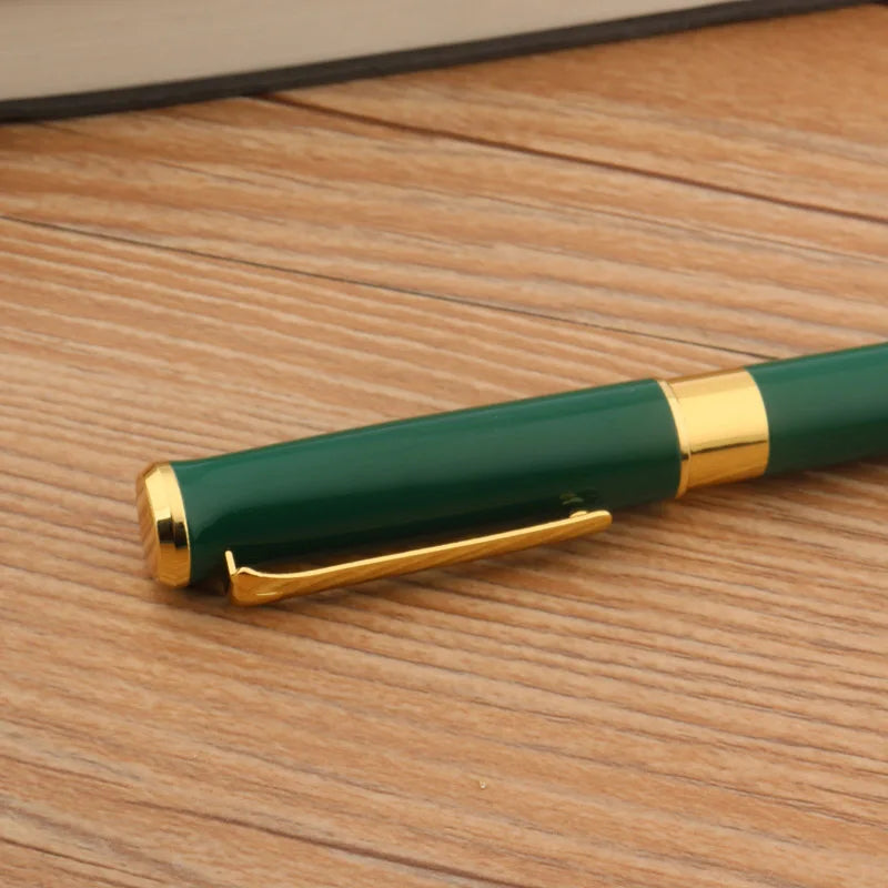 High Quality JL 220 Rollerball Pen Dark Green Business Office School Supplies Ballpoint Ink Pens