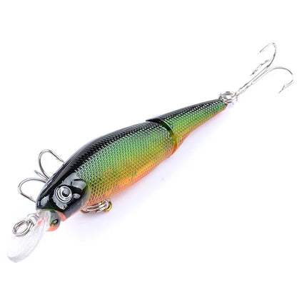 1PCS Quality Floating Minnow Fishing Lure 7.4g 9.2cm Hard  Wobblers Artificial Bait With Treble Hook Crankbaits Bass Tackle