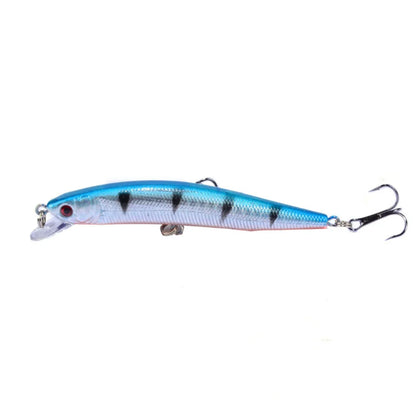 1Pcs Plastic Floating Wobbler Fishing Lure 10cm 8.3g Minnow Artificial Hard Bait Crankbait Pike Bass Treble Hooks Tackle