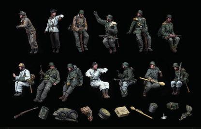 1/35 Resin Model Figure GK ， Unassembled and unpainted kit
