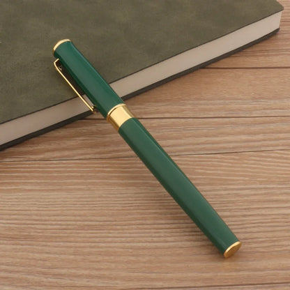 High Quality JL 220 Rollerball Pen Dark Green Business Office School Supplies Ballpoint Ink Pens