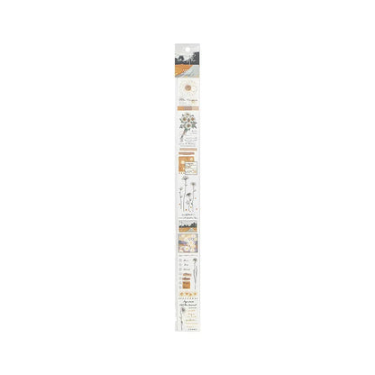Mohamm Vintage Flower Plant Masking Washi Tape for Scrapbooking Journal Planner School Supplies Stationery