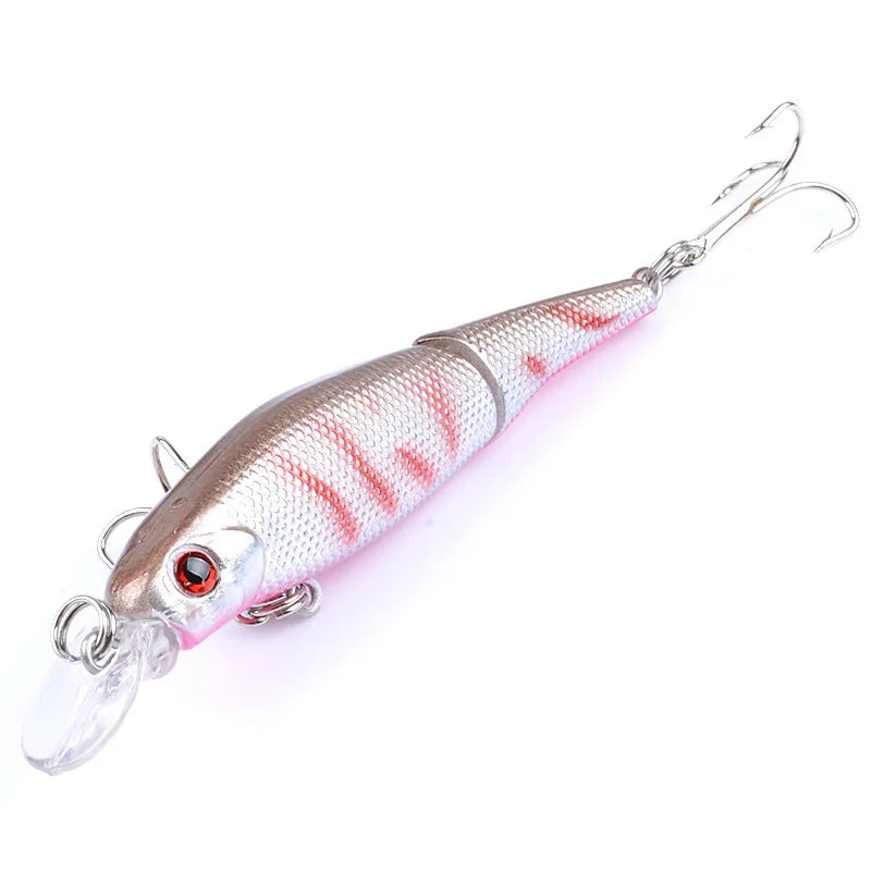 1PCS Quality Floating Minnow Fishing Lure 7.4g 9.2cm Hard  Wobblers Artificial Bait With Treble Hook Crankbaits Bass Tackle