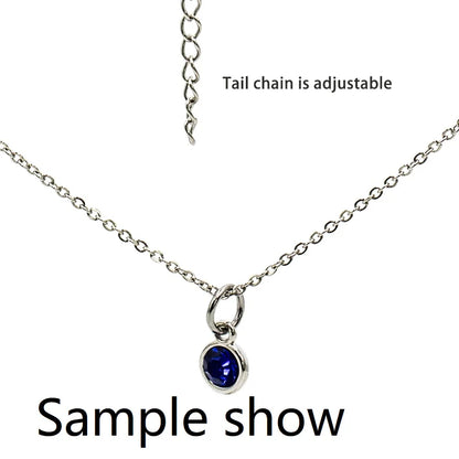 1pc 60+5cm Stainless Steel Necklace Chains 60cm with 5cm Adjustable Chain DIY Jewelry Making Materials