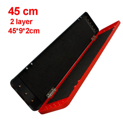 2 layer/3 layer Carp Fishing Rig Tackle Box Zig Chod Stiff Hair Rig Storage Box for Herabuna Fishing Line Hook Equipment