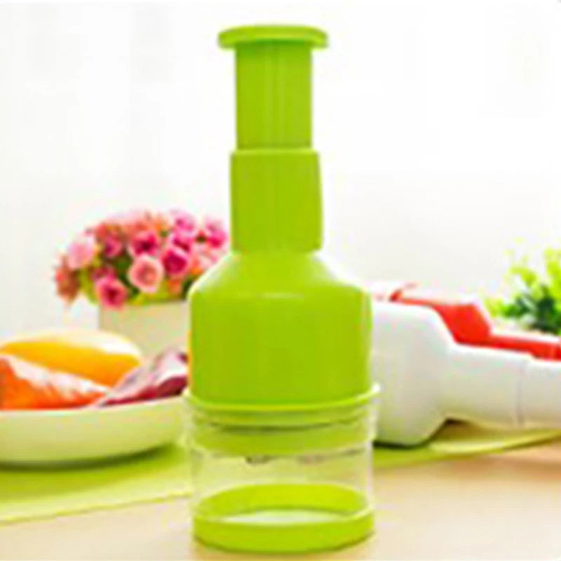 Stainless Steel Hand-Pressing Vegetable Chopper Pat Knife Home Multifunctional Ginger Onion Garlic Chopper Kitchen Supplies