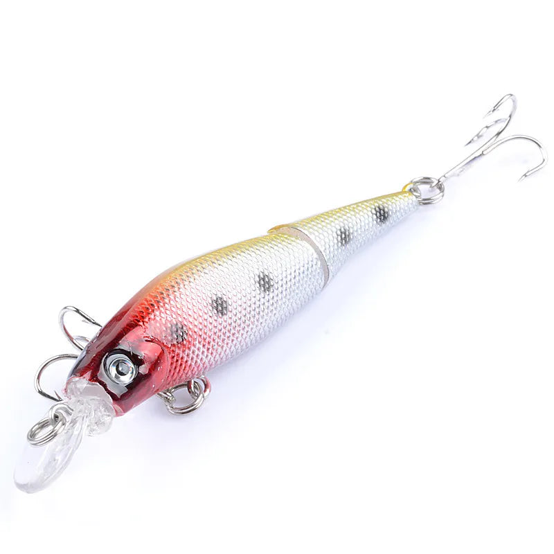 1PCS Quality Floating Minnow Fishing Lure 7.4g 9.2cm Hard  Wobblers Artificial Bait With Treble Hook Crankbaits Bass Tackle