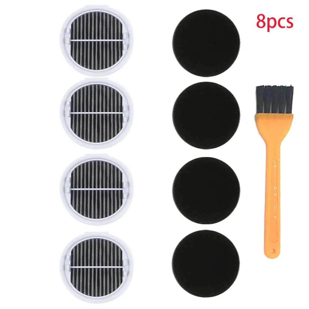 4Pcs Hepa Filter For Xiaomi Roidmi Wireless F8 Smart Handheld Vacuum Cleaner Replacement Efficient Hepa Filters Parts Xcqlx01R