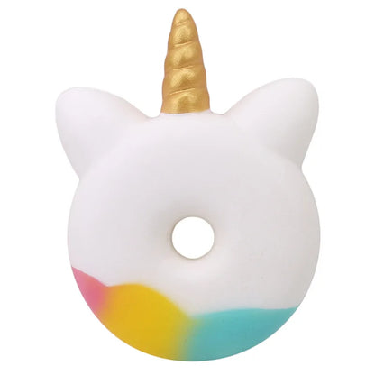 Jumbo Kawaii Unicorn Donut Squishy Cake Bread Squishies Cream Scented Slow Rising Squeeze Toy Kids Xmas Birthday Gift 13*9 CM