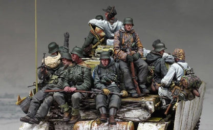 1/35 Resin Model Figure GK ， Unassembled and unpainted kit