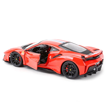 Bburago 1:24 Scale Ferrari 488 PISTA STRADALE Alloy Luxury Vehicle Diecast Cars Model Toy Collection Gift