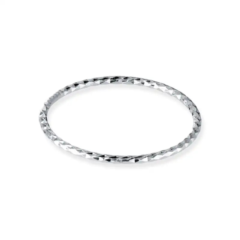 SOFTPIG Real 925 Sterling Silver Minimalist round Ring For Fashion Women Party Cute Fine Jewelry Geometry Accessories Gift