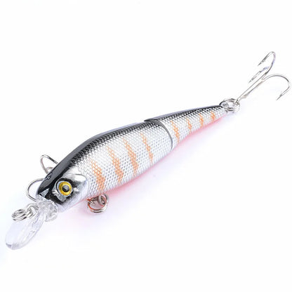 1PCS Quality Floating Minnow Fishing Lure 7.4g 9.2cm Hard  Wobblers Artificial Bait With Treble Hook Crankbaits Bass Tackle