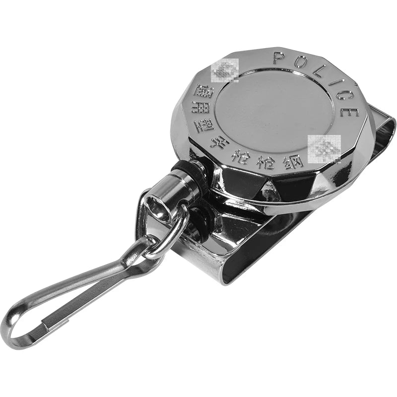 95-110 cm Long Steel Wire Rope Keychain  Anti Loss Theft Telescopic Key Chain High Resilience Key Ring Military Gun Keyring H50