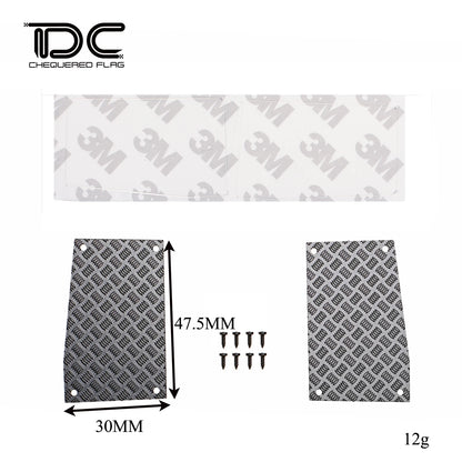 for DJ 1/6 Metal Anti-skid Cover Angle Wrangler A-pillar Side Angle Anti-scratch AXIAL SCX6  Model RC Car Upgrade Accessories