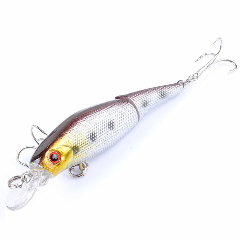 1PCS Quality Floating Minnow Fishing Lure 7.4g 9.2cm Hard  Wobblers Artificial Bait With Treble Hook Crankbaits Bass Tackle