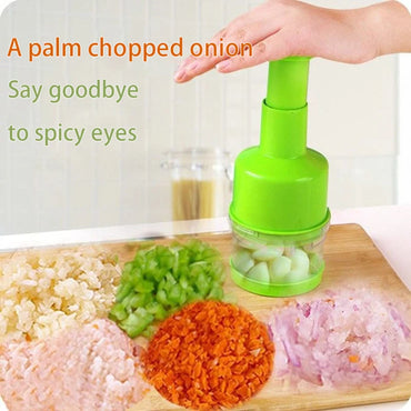 Stainless Steel Hand-Pressing Vegetable Chopper Pat Knife Home Multifunctional Ginger Onion Garlic Chopper Kitchen Supplies