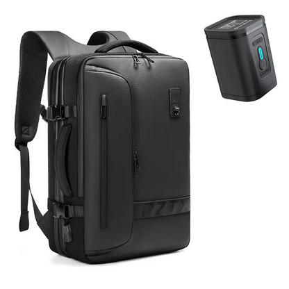 Airback vacuum compression backpack multifunctional anti-theft travel backpack hand handle waterproof computer bag