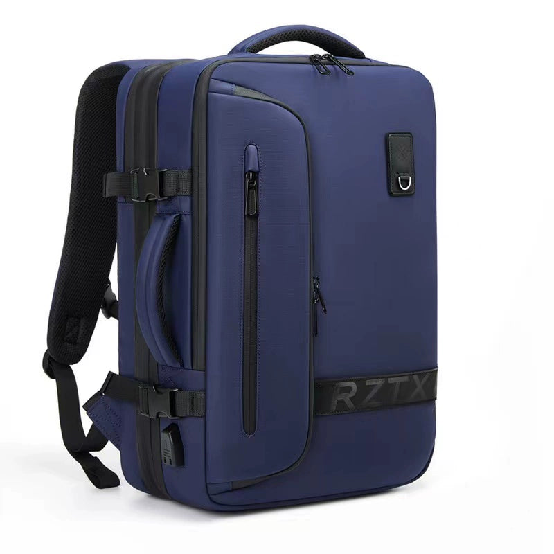 Airback vacuum compression backpack multifunctional anti-theft travel backpack hand handle waterproof computer bag