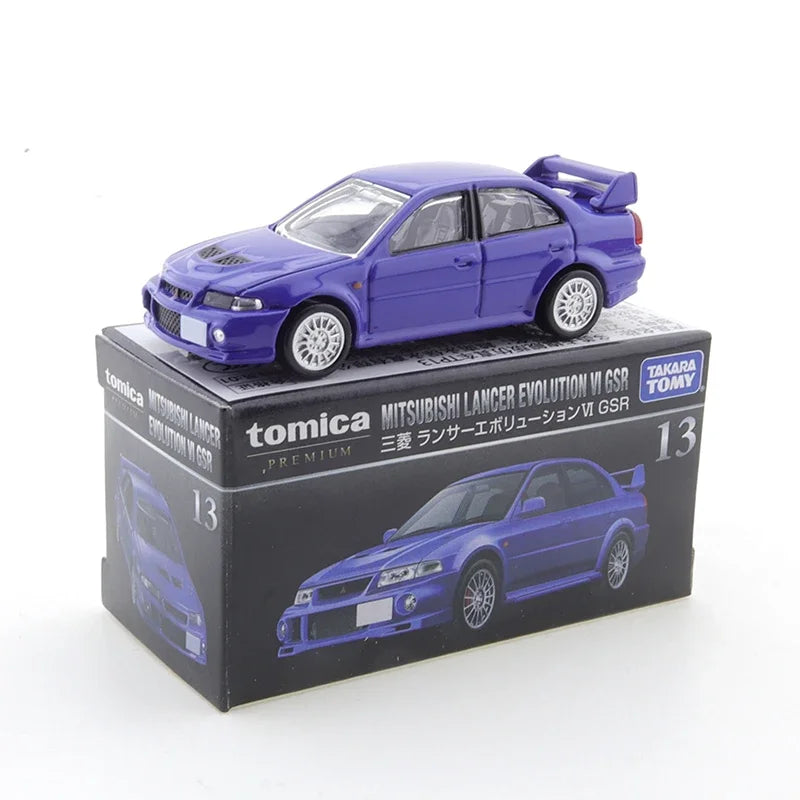 JKM 1/64 MITSUBISHI Lancer EVO3 4 5 6 7  Alloy  Diecast Automotive Model Ornaments Cas Toys Gift Decorations