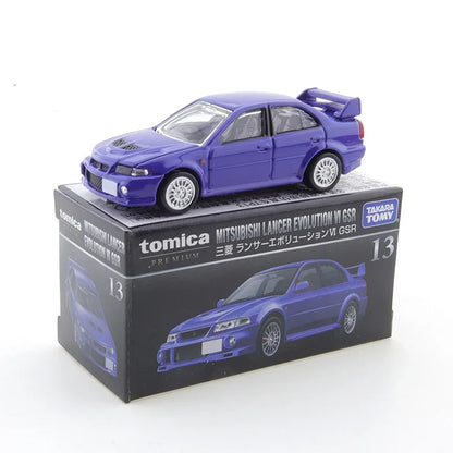 JKM 1/64 MITSUBISHI Lancer EVO3 4 5 6 7  Alloy  Diecast Automotive Model Ornaments Cas Toys Gift Decorations